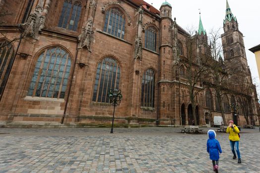 Nuremberg, Germany, old town houses, cityscape