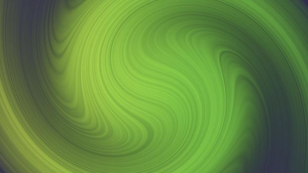 Green twirl turbulent abstract background rendered by computer