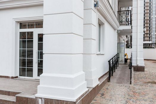 Modern, Luxury Apartment, new building facade