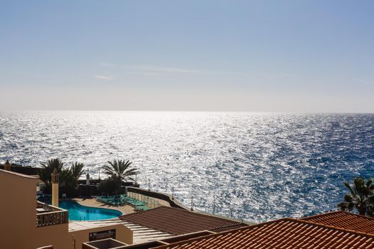 Atlantic ocean wild coast, Tenerife, Canary islands, Spain