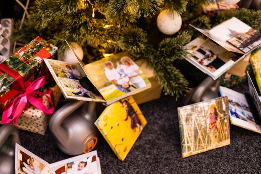 Christmas gift photo canvas holiday