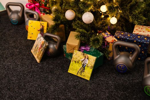 Christmas gift photo canvas holiday
