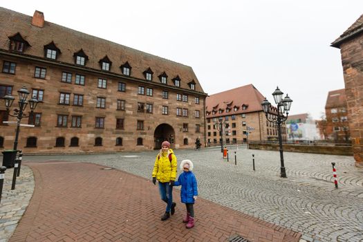 Panorama of theold town of Nuremberg