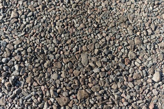 Stone rubble background, texture