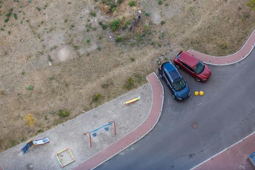 road junction in Kiev. High quality photo