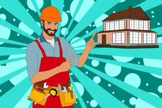 worker wearing industrial security equipment