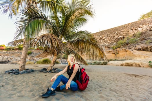 Photo of Blonde Woman near Sea