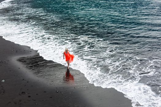 Atlantic ocean wild coast, Tenerife, Canary islands, Spain