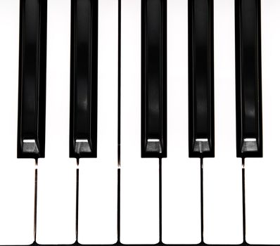 close up photo of the piano keys