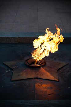 eternal flame - form of respect to  the fallen heroes