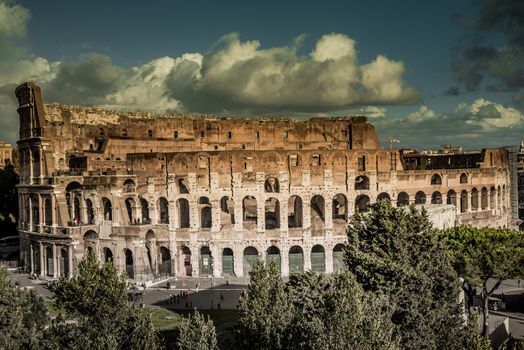 Colosseum in Rome, Italy