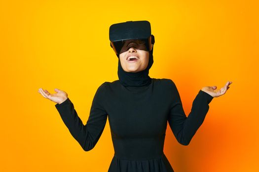 Muslim technology simulator device gaming isolated background. High quality photo