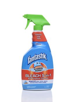 IRVINE, CA - SEPTEMBER 22, 2017: Fantastik All Purpose Cleaner. From the S. C. Johnson Company, makers of household cleaning supplies and other consumer chemicals.