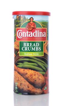 IRVINE, CA - February 06, 2013: A box Contadina Bread Crumbs. The word Contadina is Italian for 'woman of the fields'.
