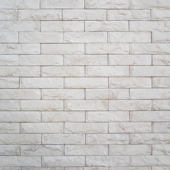 A close up of a white brick wall. High quality photo