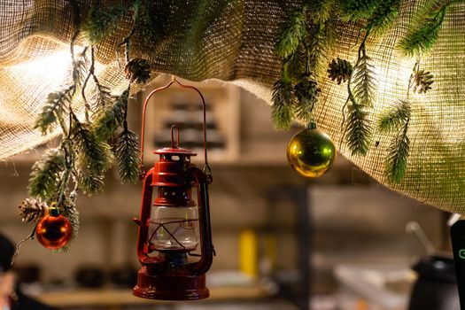 Christmas - rustic modern farmhouse style Christmas decor for the home.