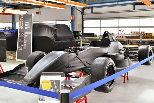 DIEPPE, FRANCE - JUNE 30, 2018 Renault car modele Formula 2.0 for competitions