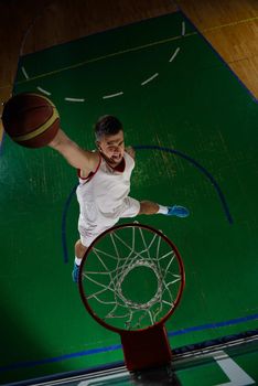 basketball game sport player in action isolated on black background