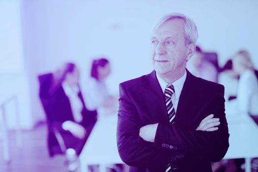 business people  team  at a meeting in a light and modern office environment.