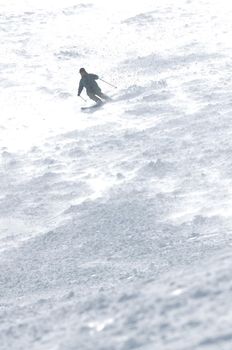 winter sport people on snow