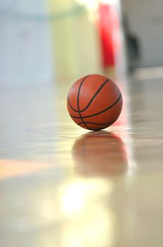 basketball ball indoor at school and gym