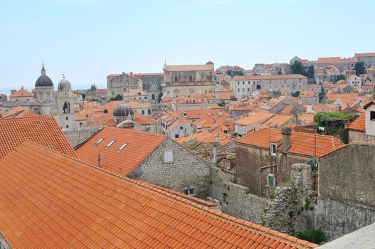 dobrovnik old city in croatia turistic centar and attraction also unesco protectet 