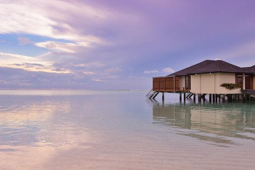 tropical beach nature landscape scene with white sand at summer