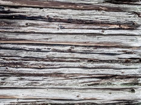 close up. a fragment of a wooden wall . background and texture
