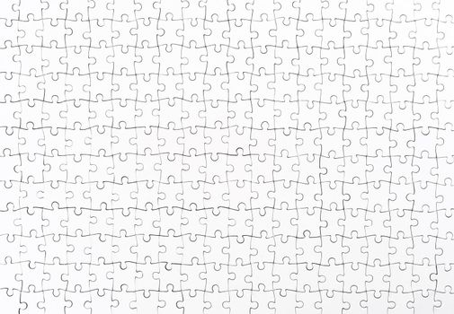 Jigsaw puzzle pattern with many pieces