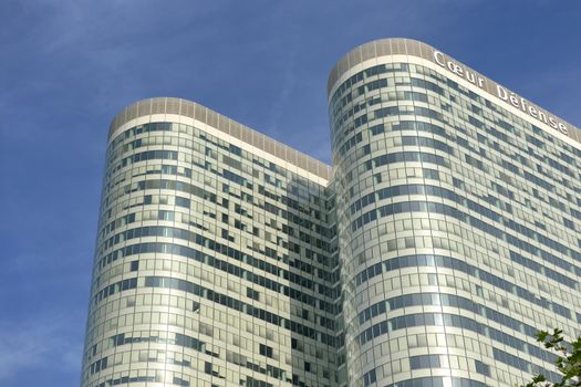 Modern office  Buildings in the new center of Paris city