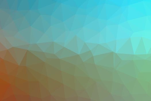 Low poly - Colorful abstract geometric background with triangular polygons.