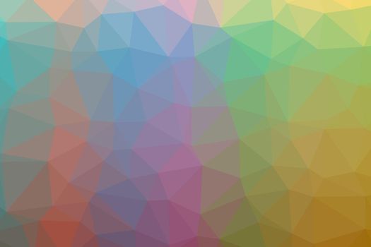 Low poly - Colorful abstract geometric background with triangular polygons.