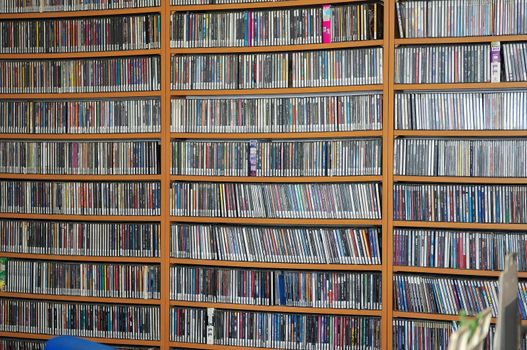 music cd dvd and plates collection library archive