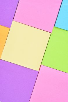 Generic Sticky Note Pads Filling the frame.