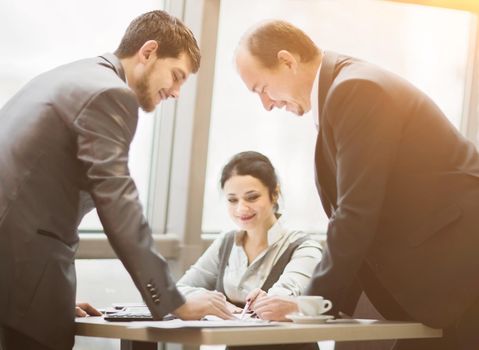 Business team working together to achieve better results
