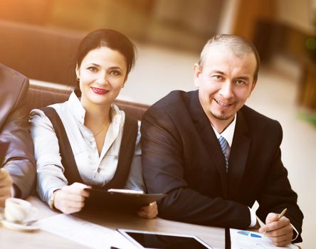 Business team working together to achieve better results