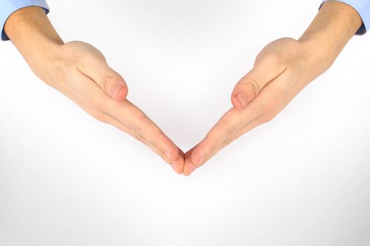 Graceful beautiful hands.
