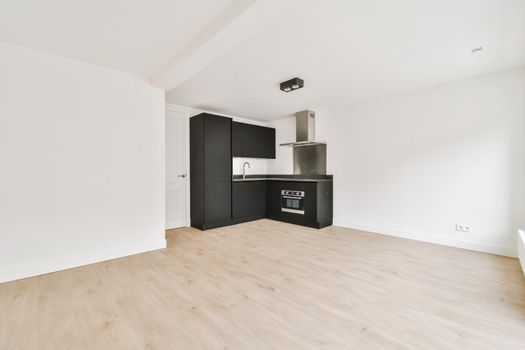 Interior of a modern kitchen of an elite house