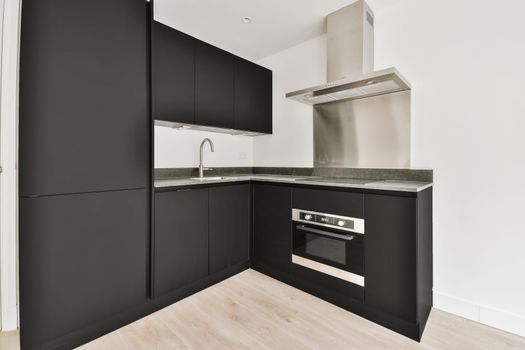 Interior of a modern kitchen of an elite house