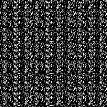 Black and white seamless pattern. Abstract ethnic background.