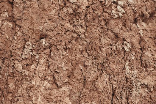 Close up of detailed natural brown stone. Mountain texture and background. Nature concept.