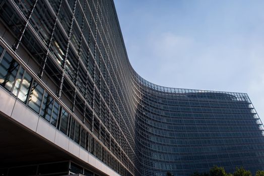 The Berlaymont building in Brussels, Belgium, the headquarters of the European Commission