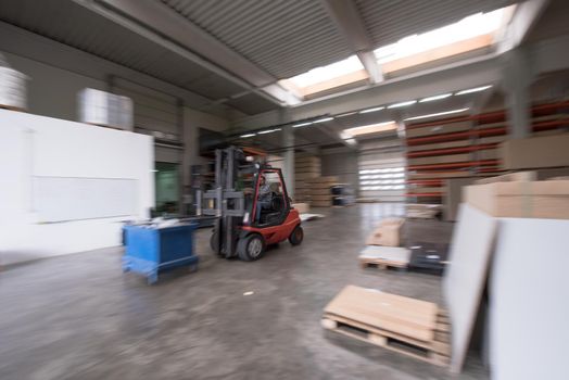 production Department at a furniture factory