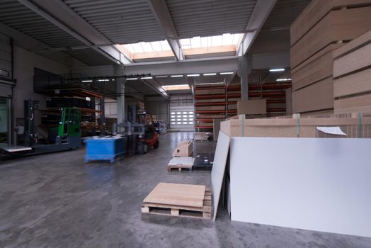 production Department at a furniture factory