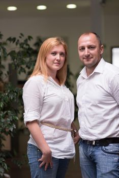 young designers in the creative office at the wooden furniture manufacture