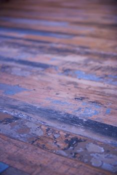 Old Grunge Vintage Wood Panels Background