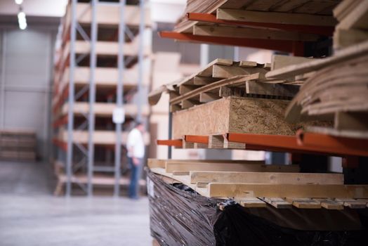 production Department at a furniture factory