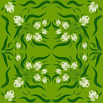 flower print pattern background with leaves, flowers, berries, for fabrics, wallpaper, interior, wall-coverings.  pattern with flowers and plants, floral illustration.