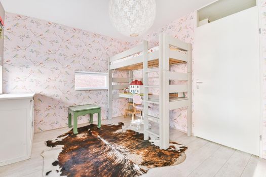Lovely children's room in a modern style
