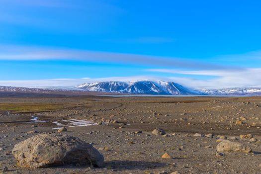 Mars terrain in Icelandic highlands
